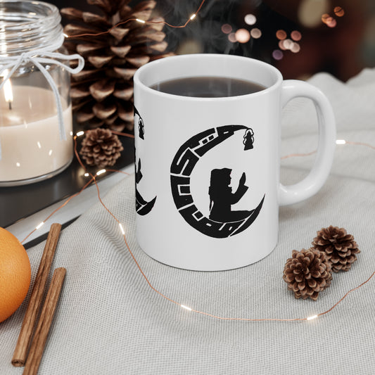 White Ceramic Mug, 11oz