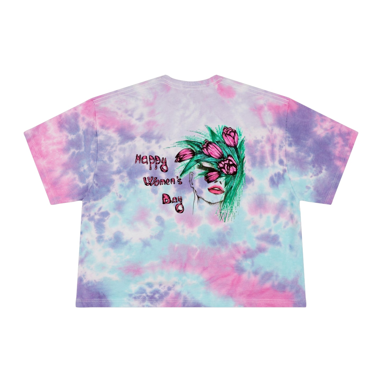 Women's Tie-Dye Crop Tee