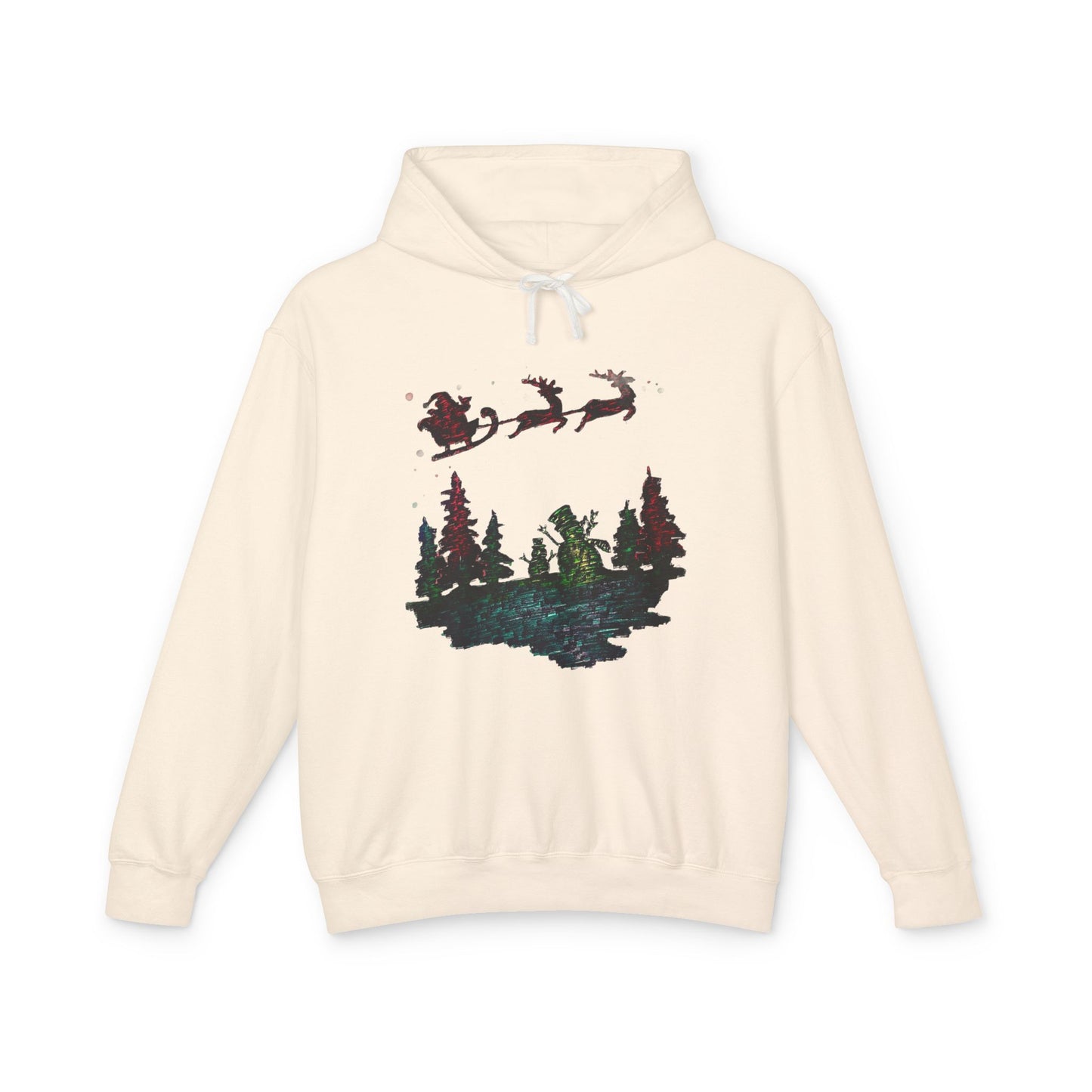 Unisex Lightweight Hooded Sweatshirt