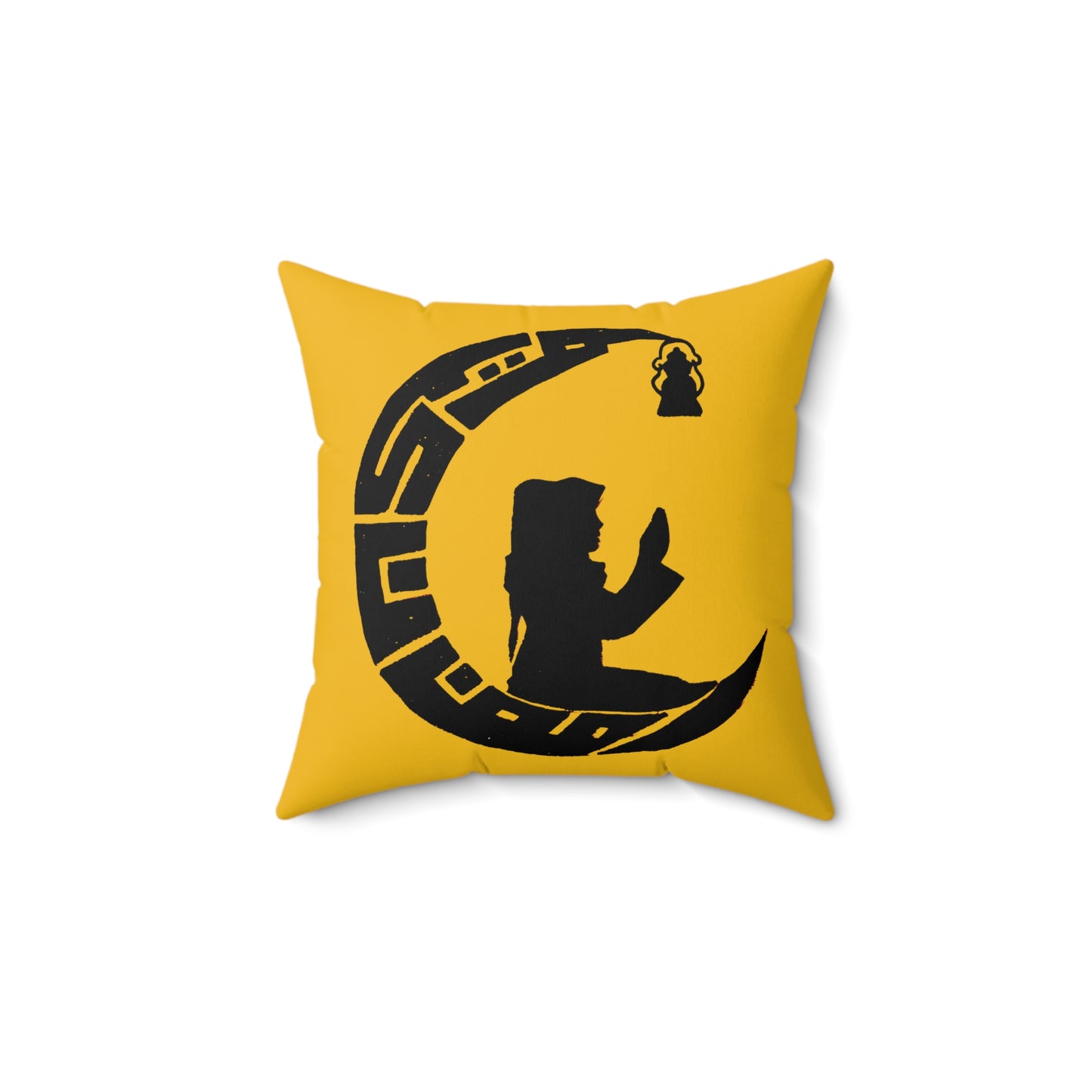 Faux Suede Square Pillow