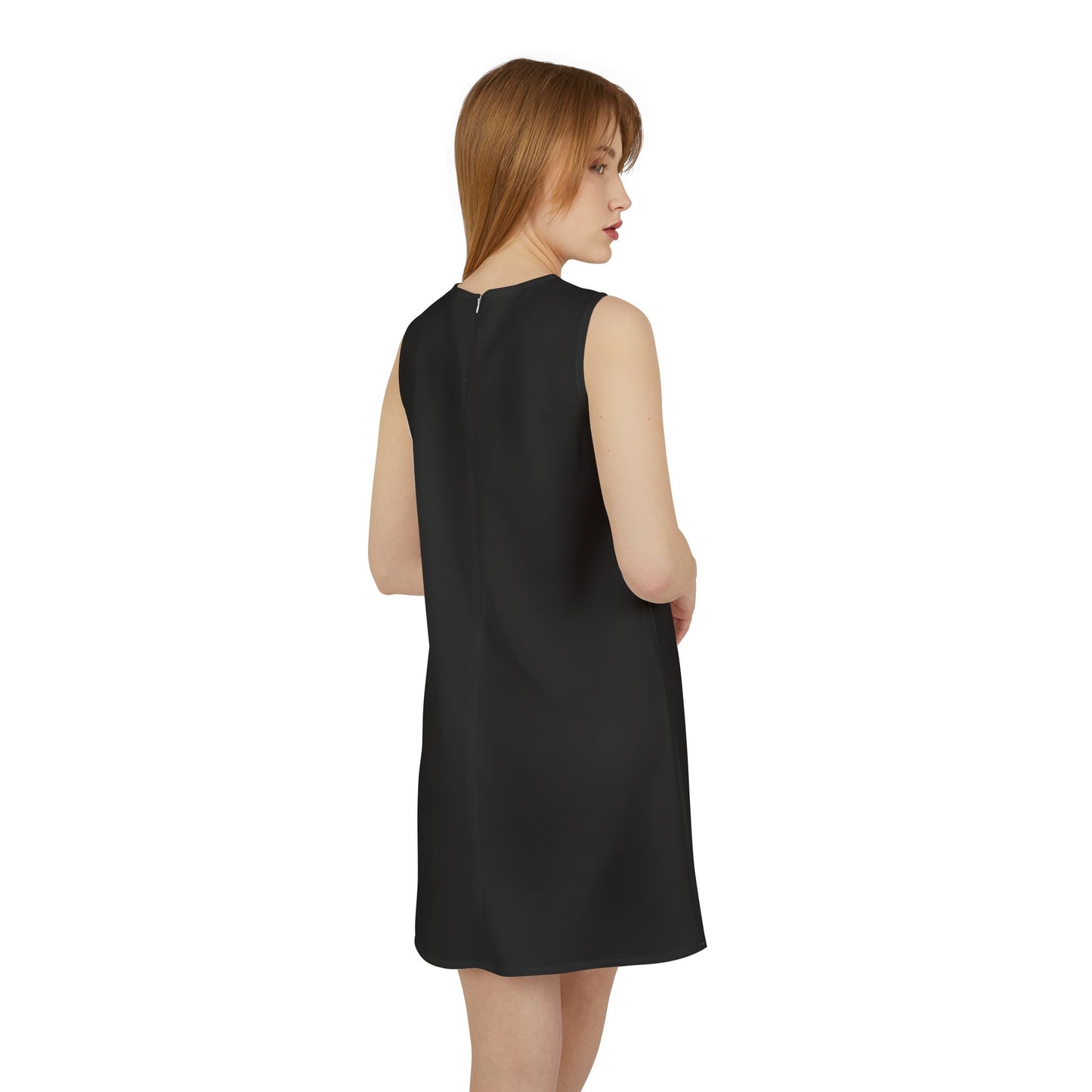 A-line Sleeveless Dress (AOP)