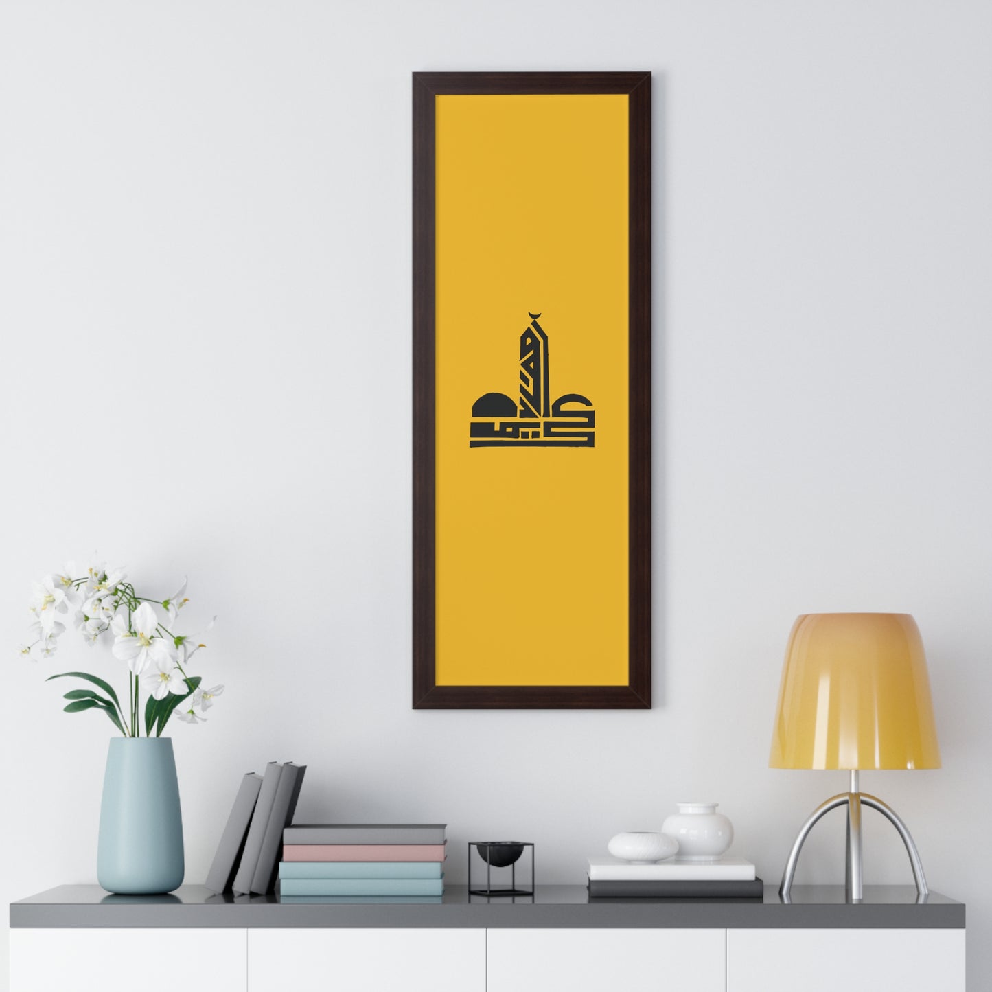 Framed Vertical Poster