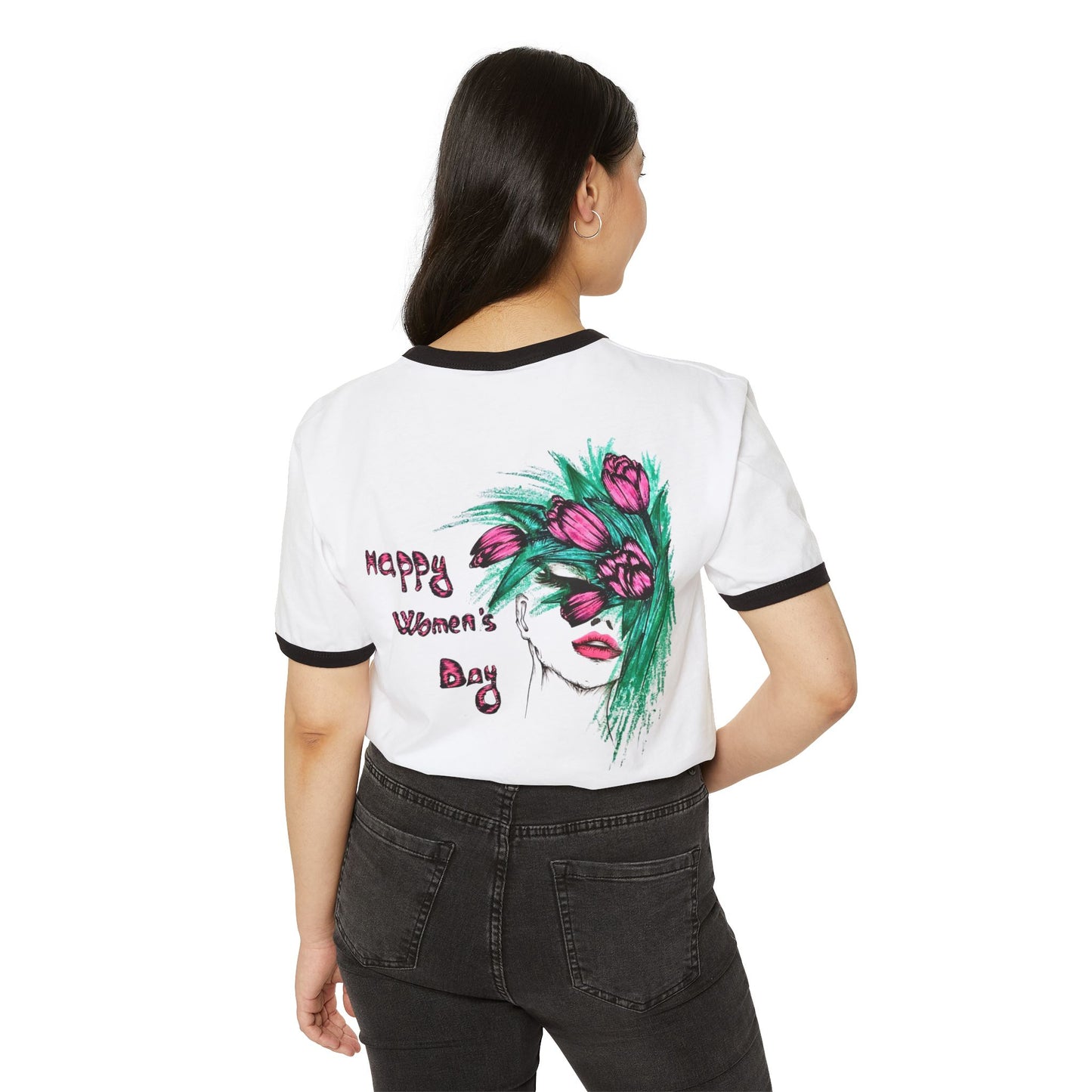 Unisex Cotton Ringer T-Shirt