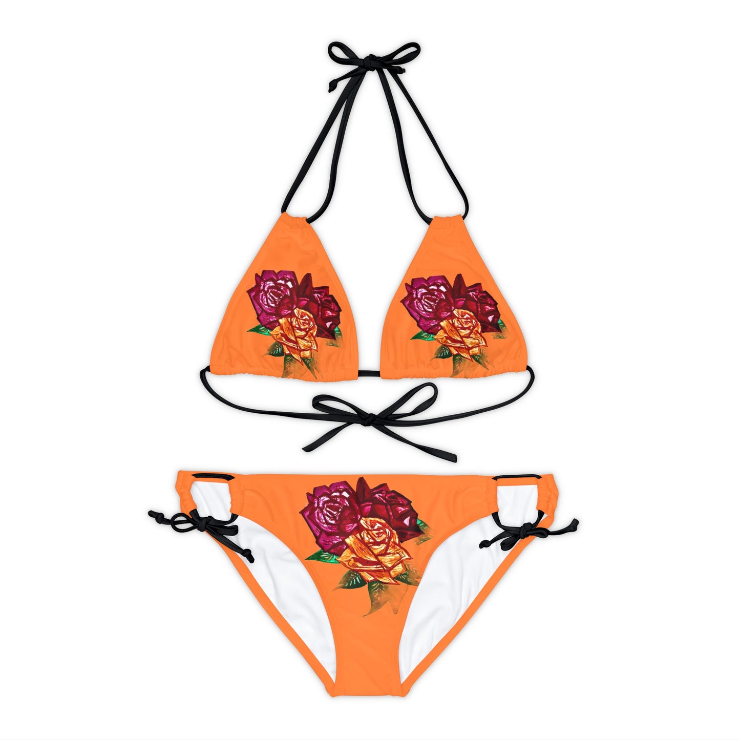 Strappy Bikini Set (AOP)