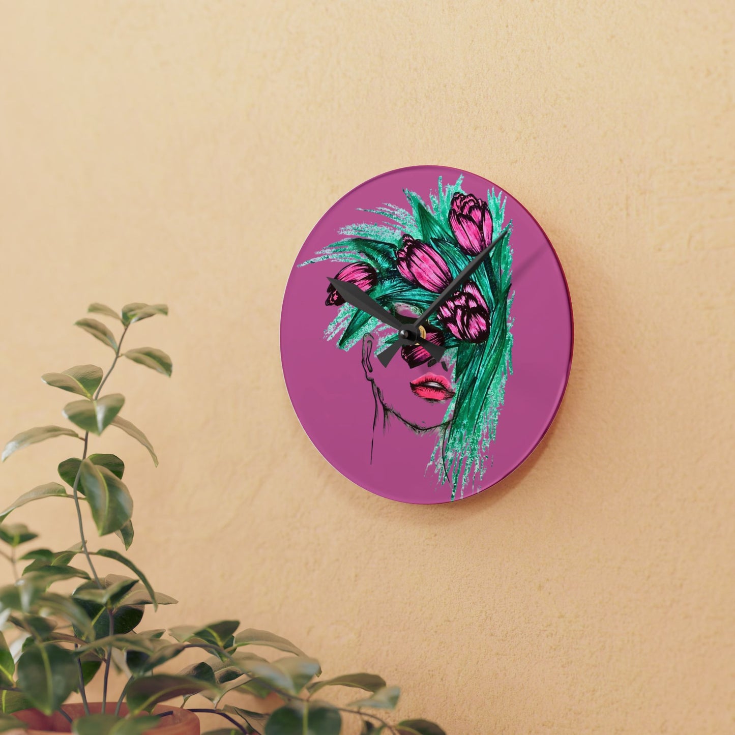 Acrylic Wall Clock