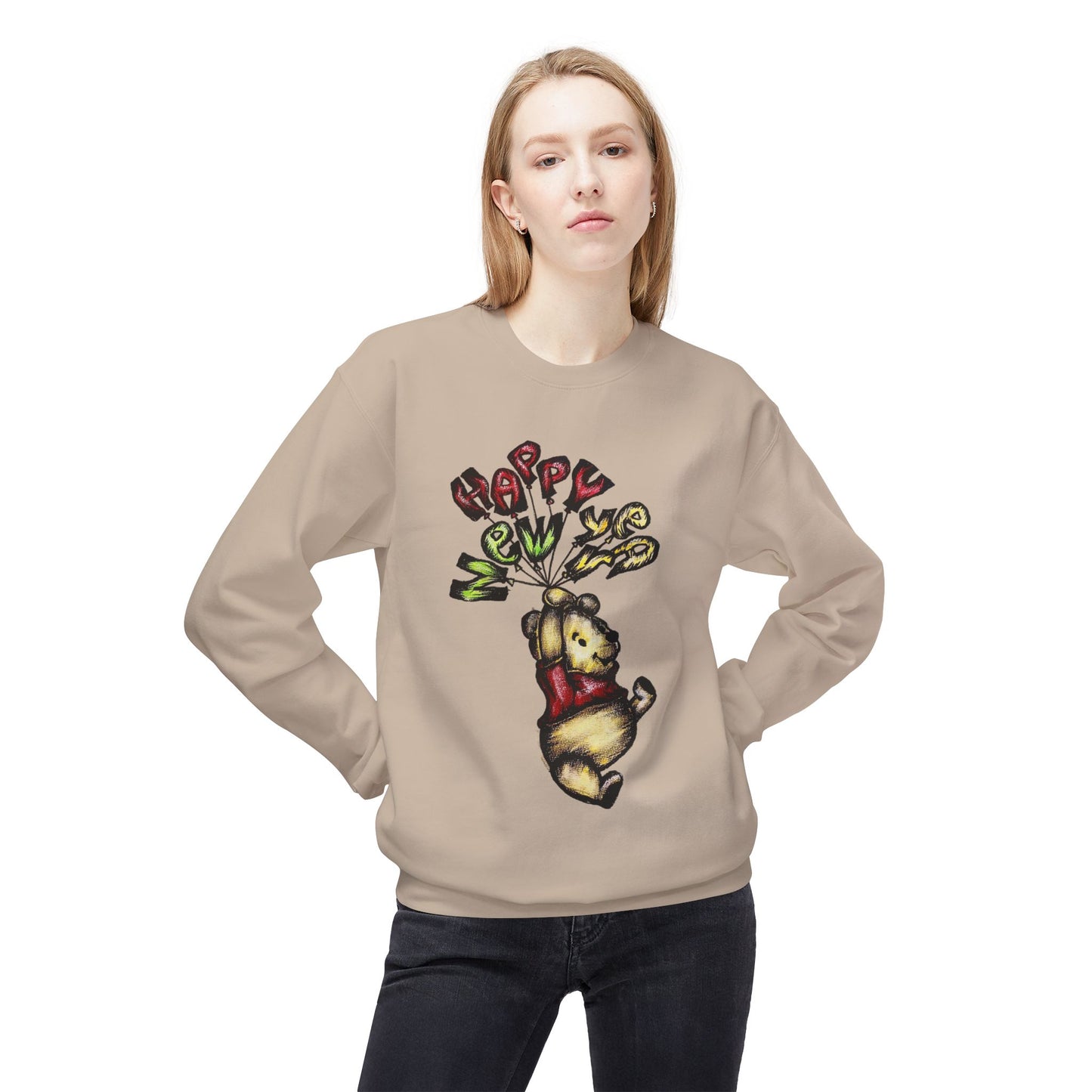 Unisex Midweight Softstyle Fleece Crewneck Sweatshirt