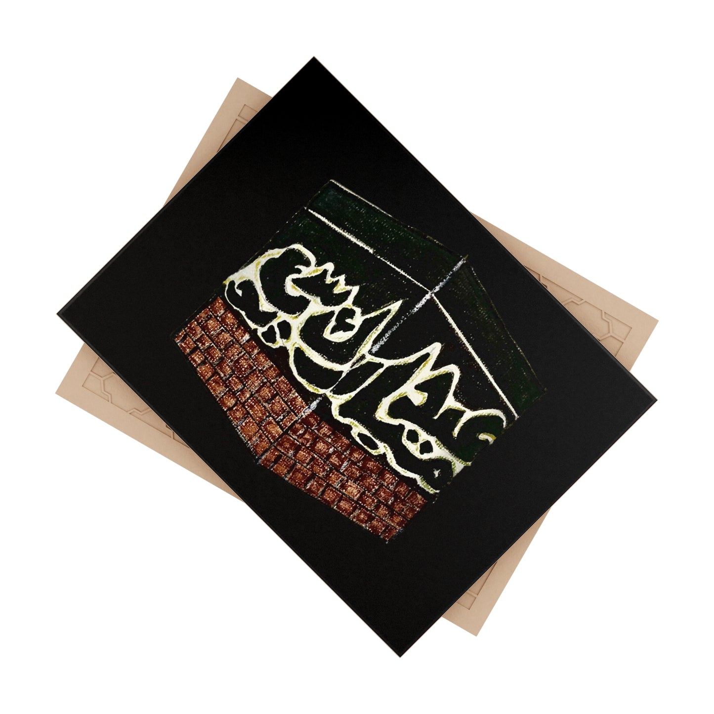 Islamic Art Ceramic Photo Tile - Unique Home Decor for Muslim Celebrations