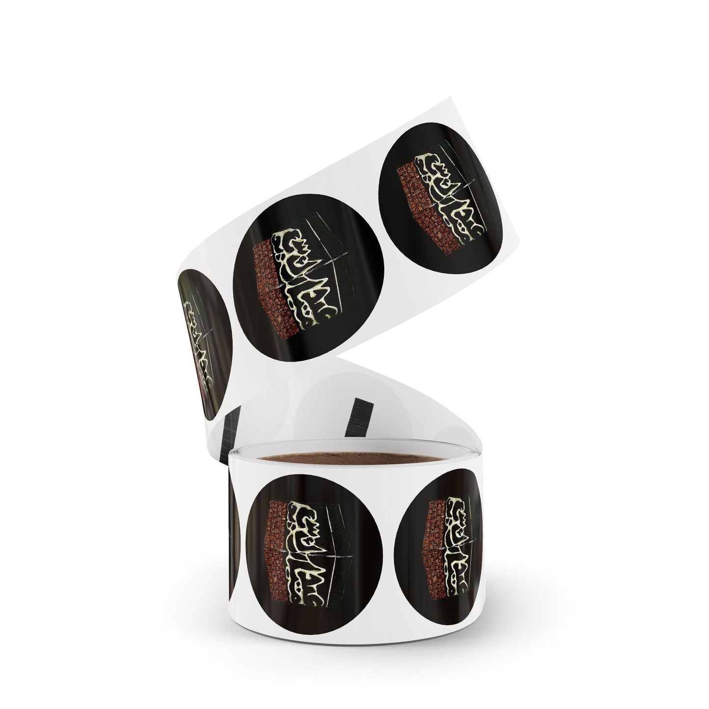 Round Sticker Label Rolls