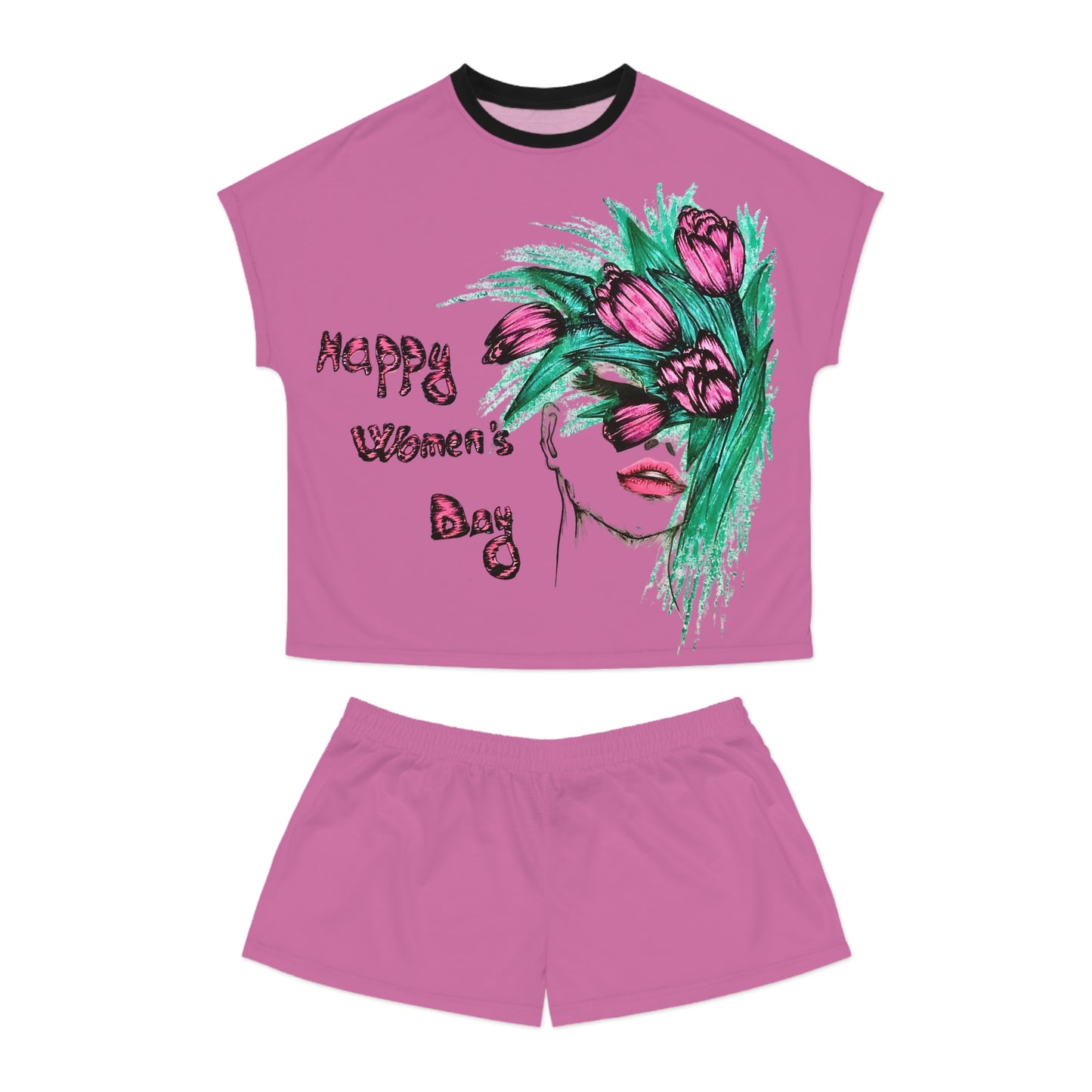 Women's Short Pajama Set (AOP)