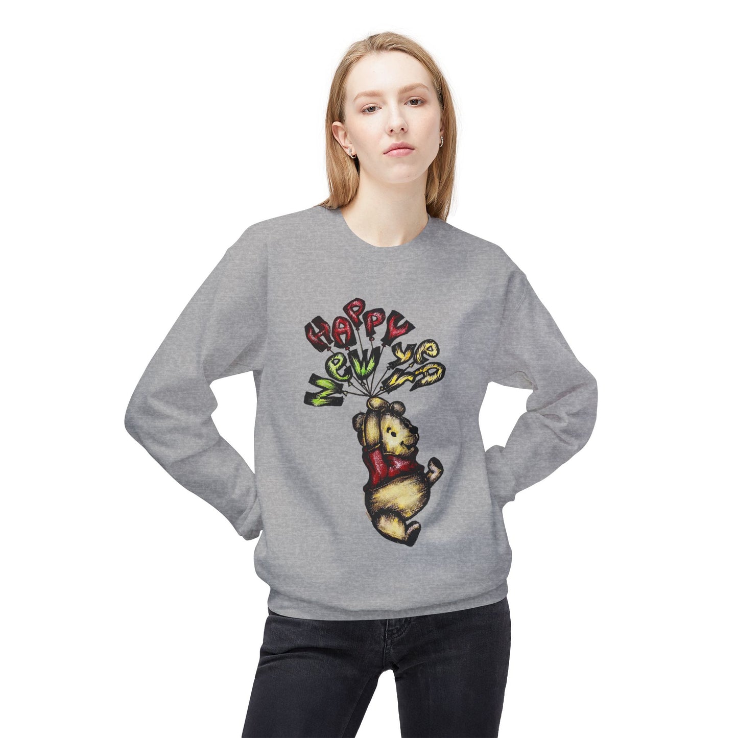 Unisex Midweight Softstyle Fleece Crewneck Sweatshirt