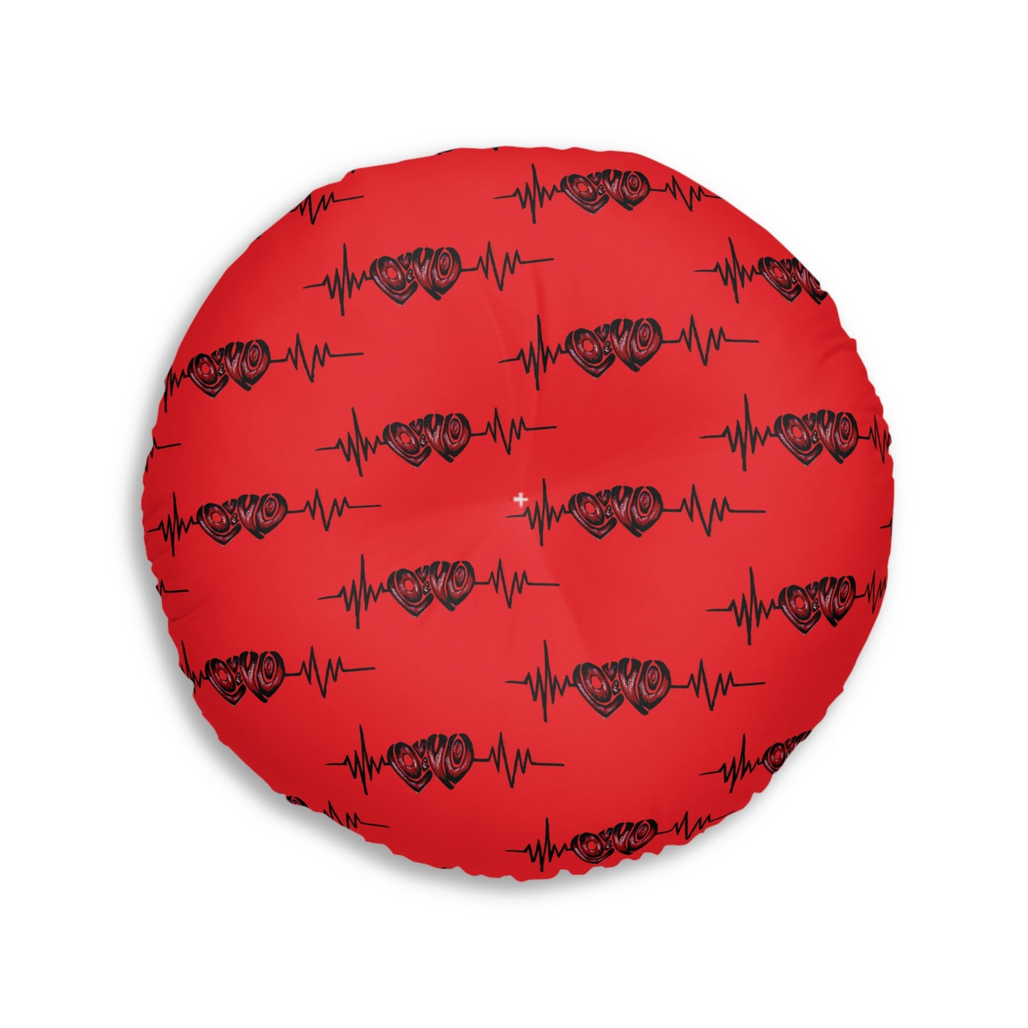 Tufted Floor Pillow, Round