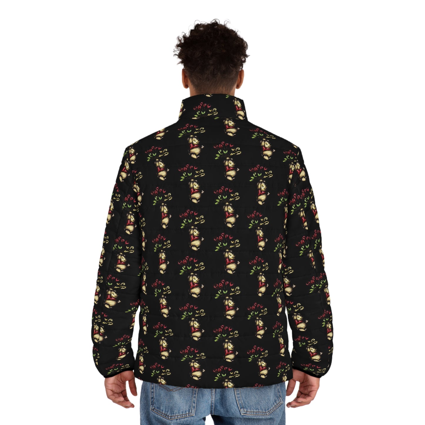 Men's Puffer Jacket (AOP)