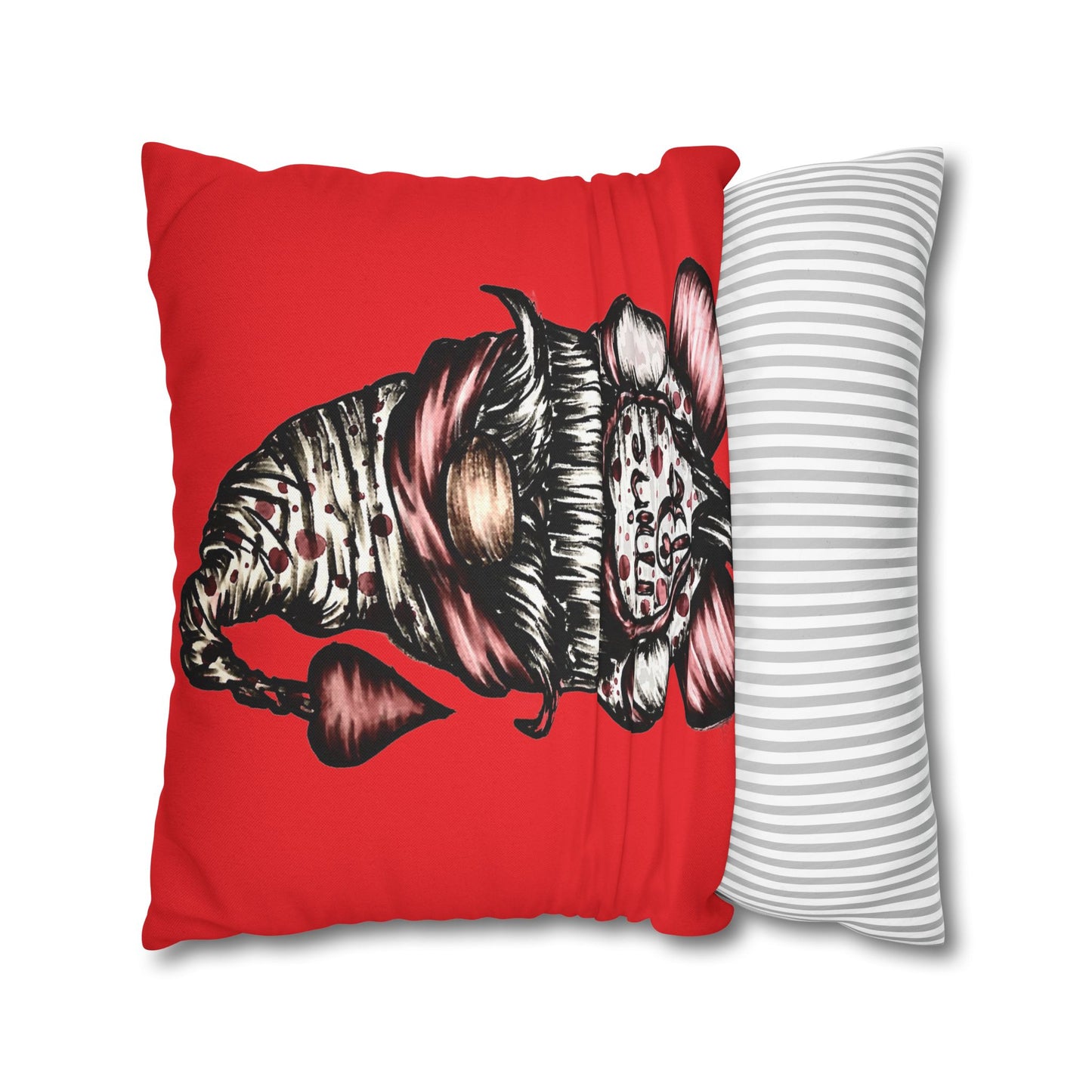 Spun Polyester Square Pillowcase