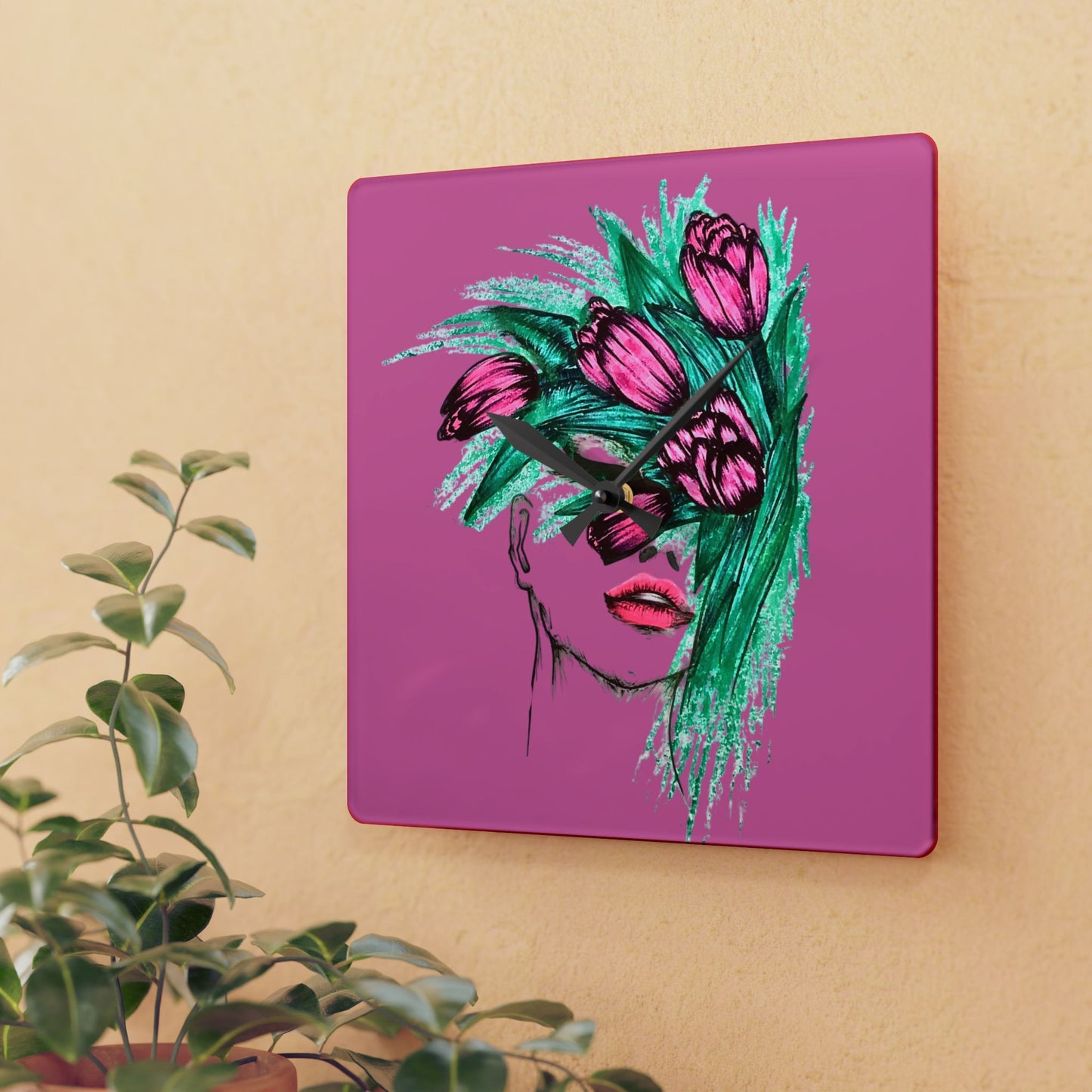 Acrylic Wall Clock