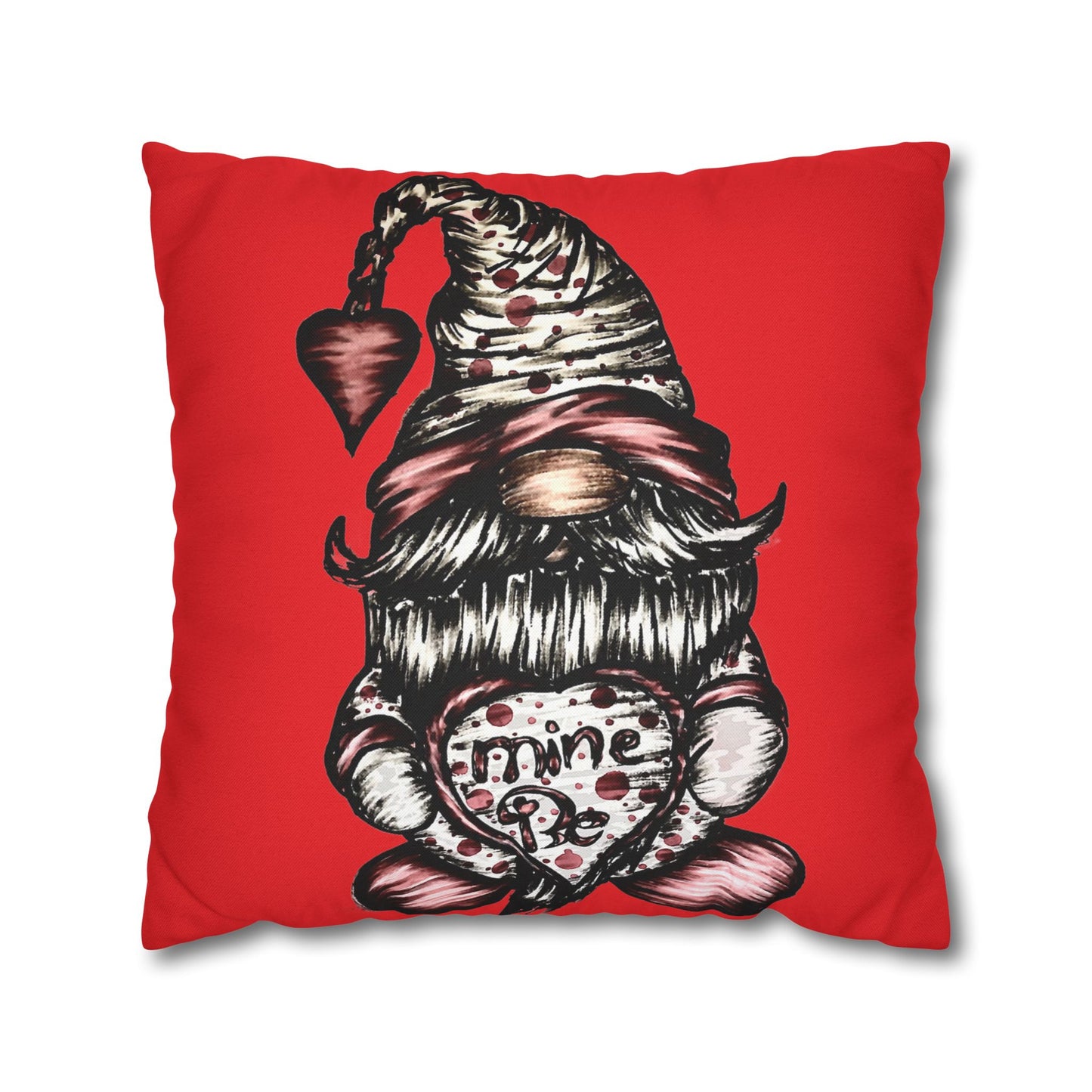 Spun Polyester Square Pillowcase
