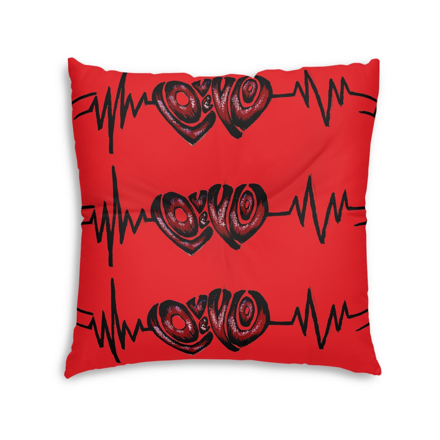 Tufted Floor Pillow, Square