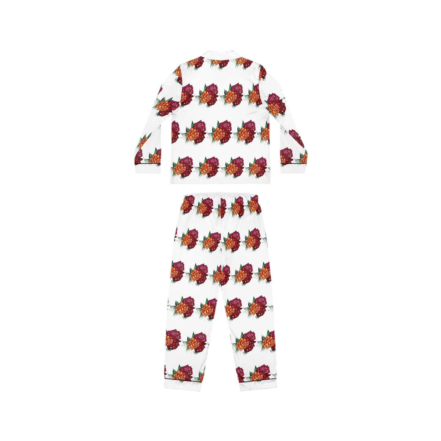 Women's Satin Pajamas (AOP)
