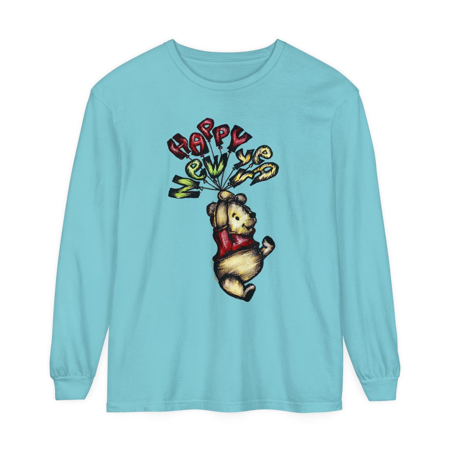 Unisex Garment-dyed Long Sleeve T-Shirt