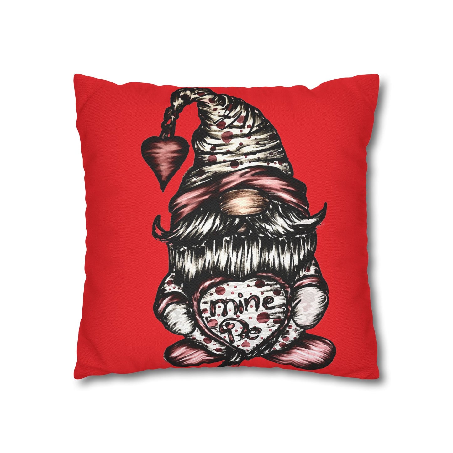 Spun Polyester Square Pillowcase