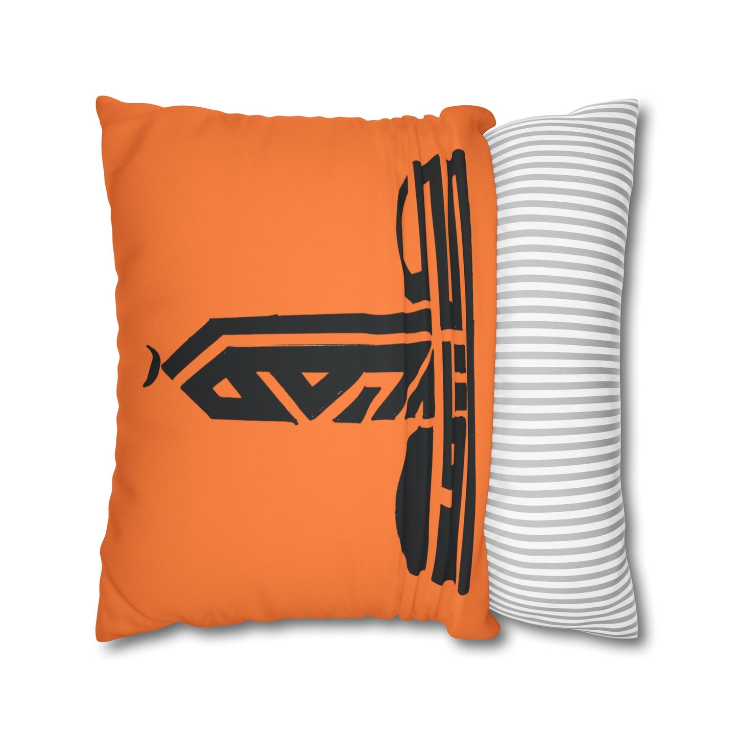 Faux Suede Square Pillowcase