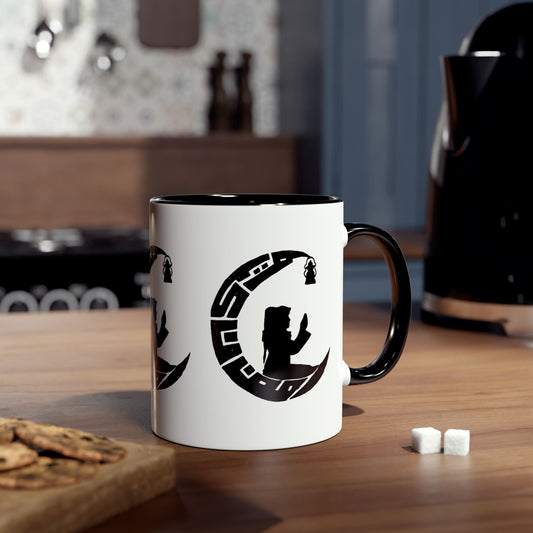 Two-Tone Coffee Mugs, 11oz
