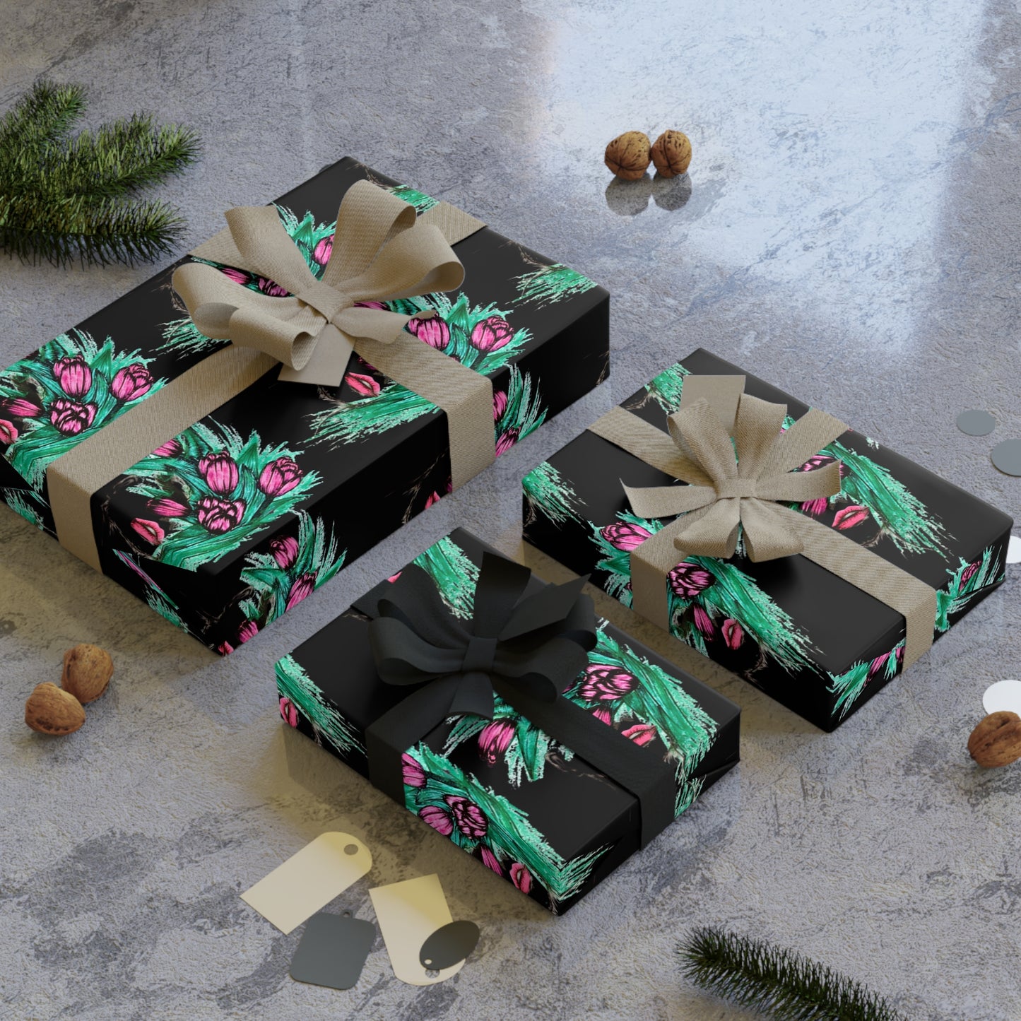 Gift Wrapping Paper Rolls, 1pc