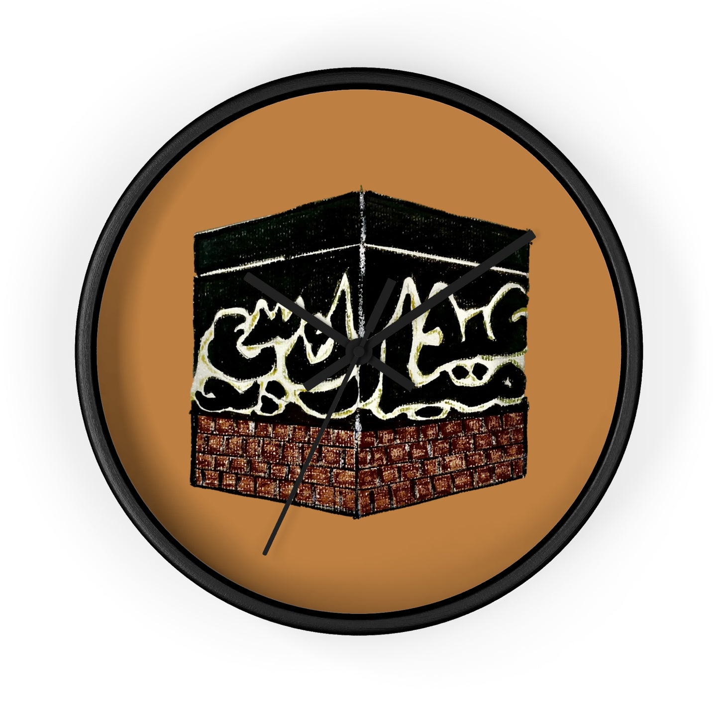 Islamic Keep Time Wall Clock - Unique Kaaba Design for Home Decor