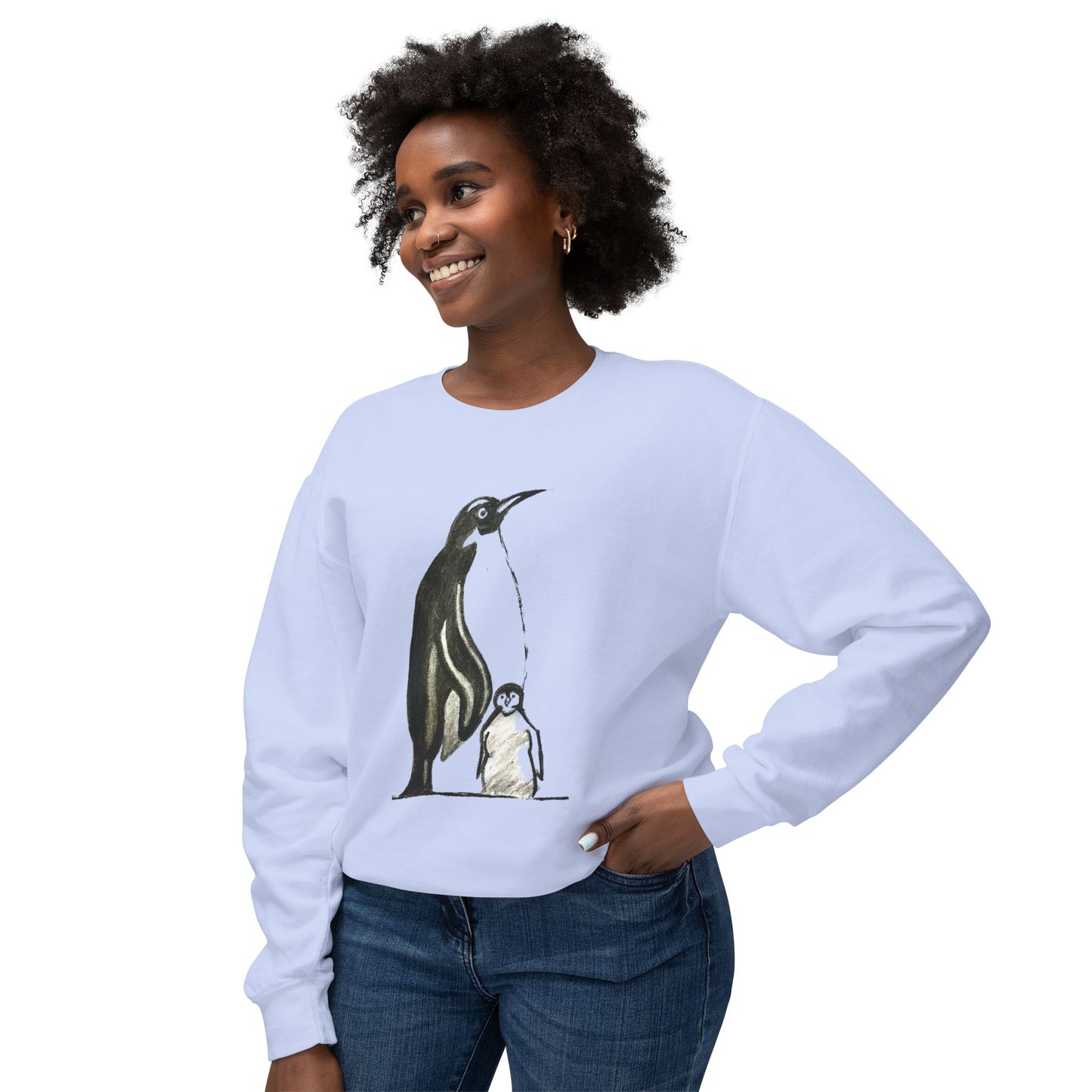 Unisex Lightweight Crewneck Sweatshirt