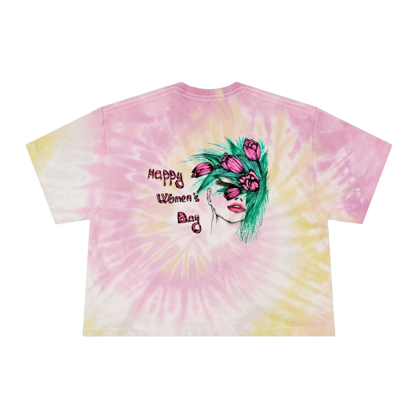 Women's Tie-Dye Crop Tee
