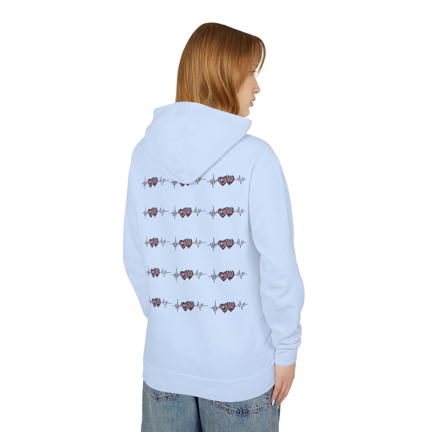 Unisex Lightweight Hooded Sweatshirt