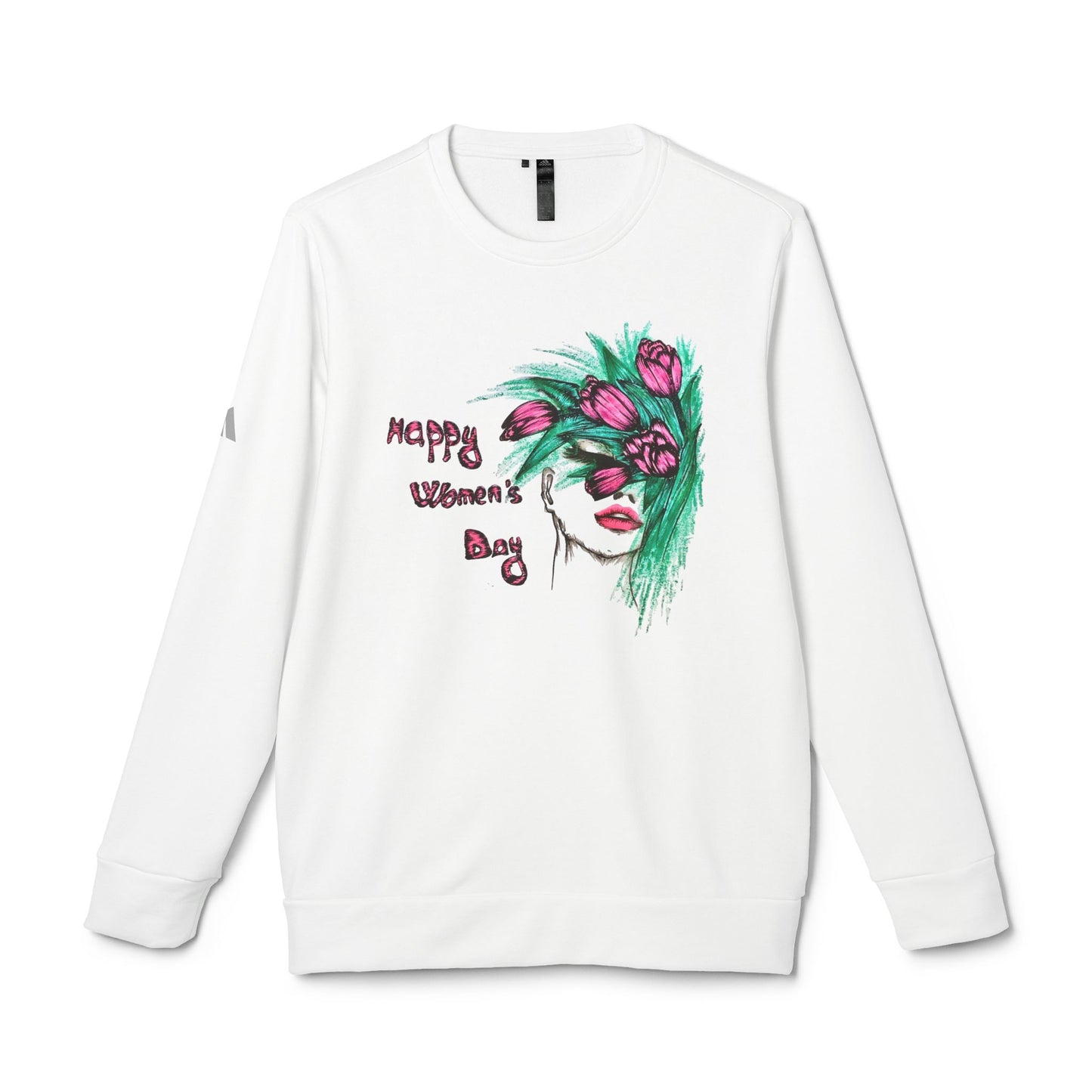 adidas Unisex Fleece Crewneck Sweatshirt