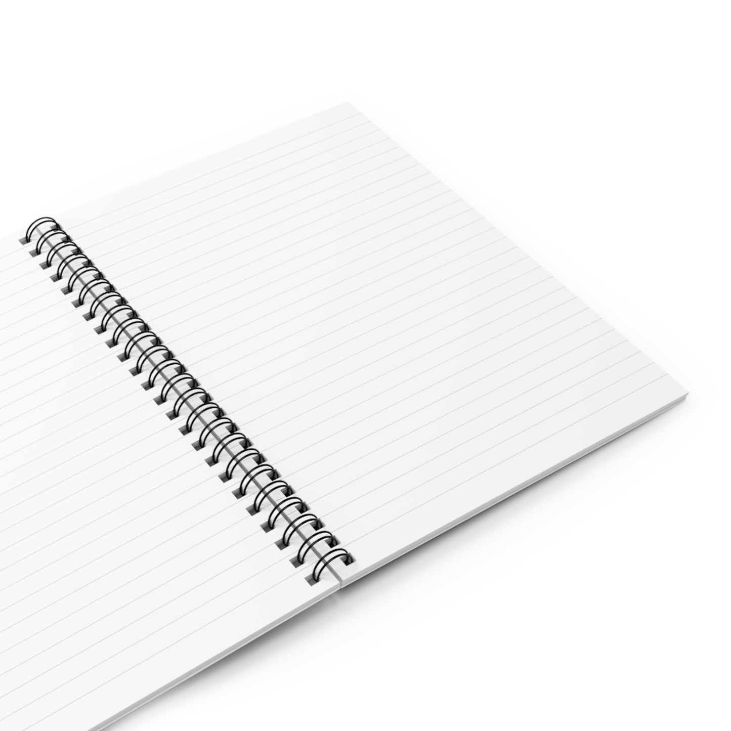 Artistic Spiral Notebook - Ruled Line with Arabic Design