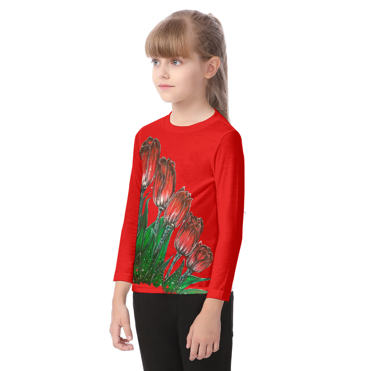 All-Over Print Kid's O-neck Long Sleeve T-shirt