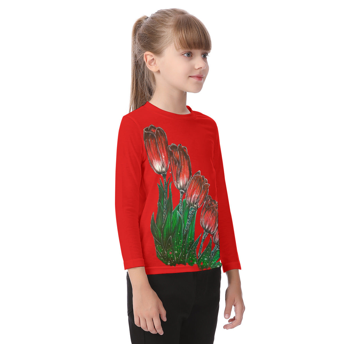 All-Over Print Kid's O-neck Long Sleeve T-shirt