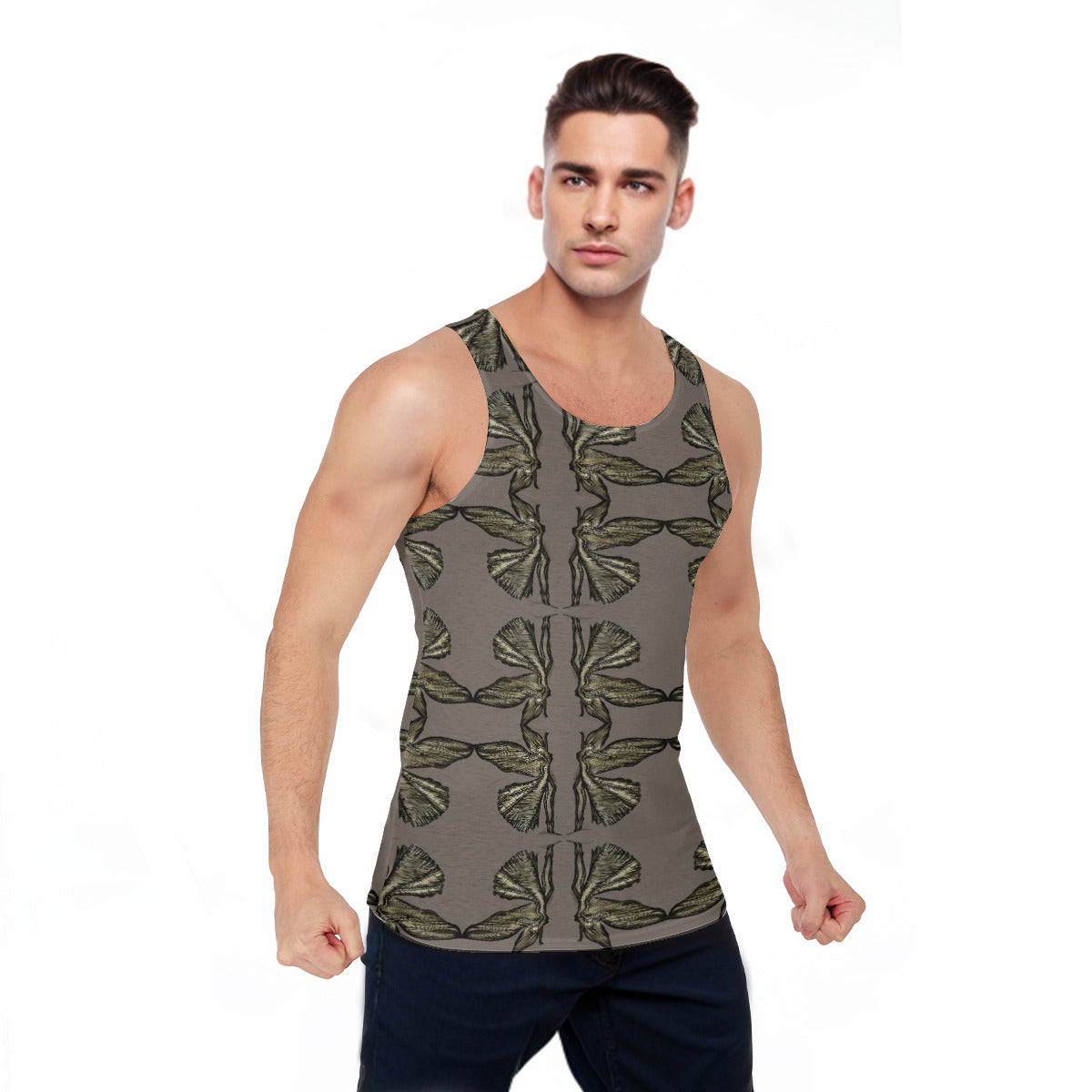 All-Over Print Men's Sports Vest
