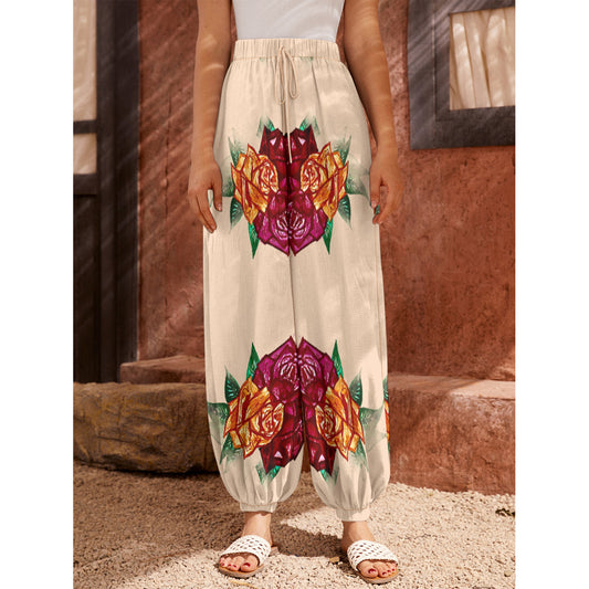 All-Over Print Women's Carrot Pants