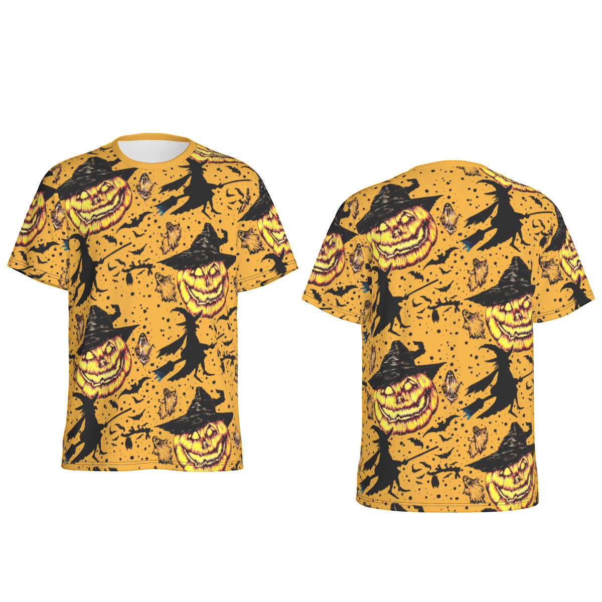 All-Over Print Men's O-Neck Sports T-Shirt