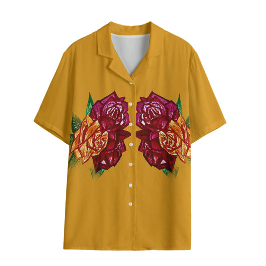 All-Over Print Women's Hawaii Shirt | Rayon