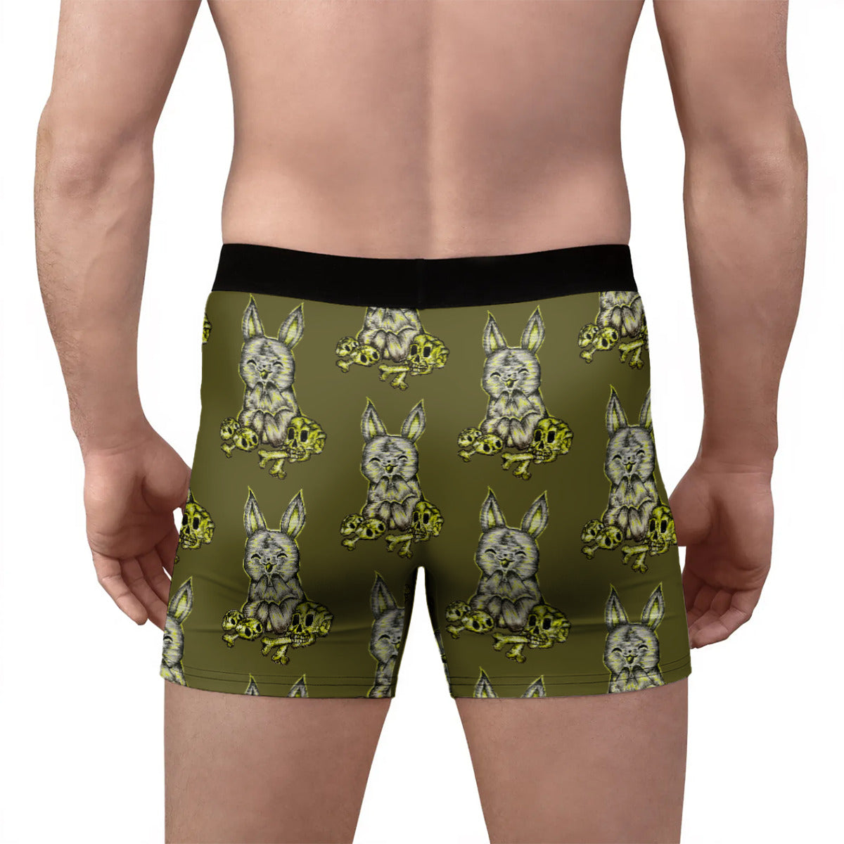 All-Over Print Men's Stretch Boxer Briefs