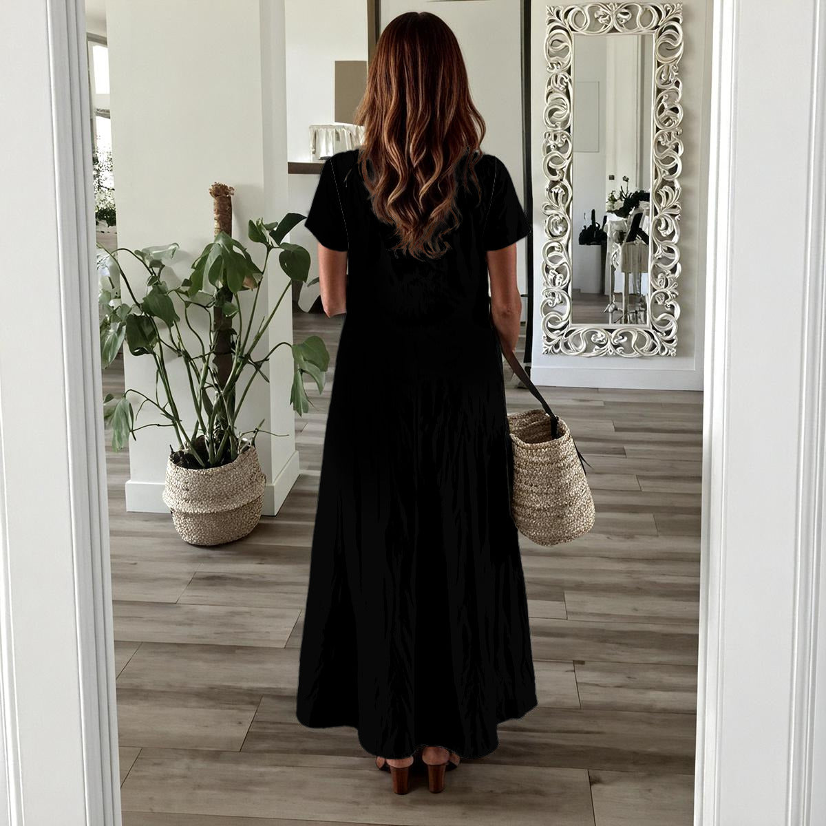 All-Over Print Women's Long Dress