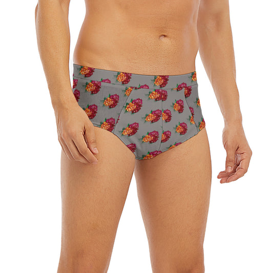 All-Over Print Men's Triangle Low-rise Underwear