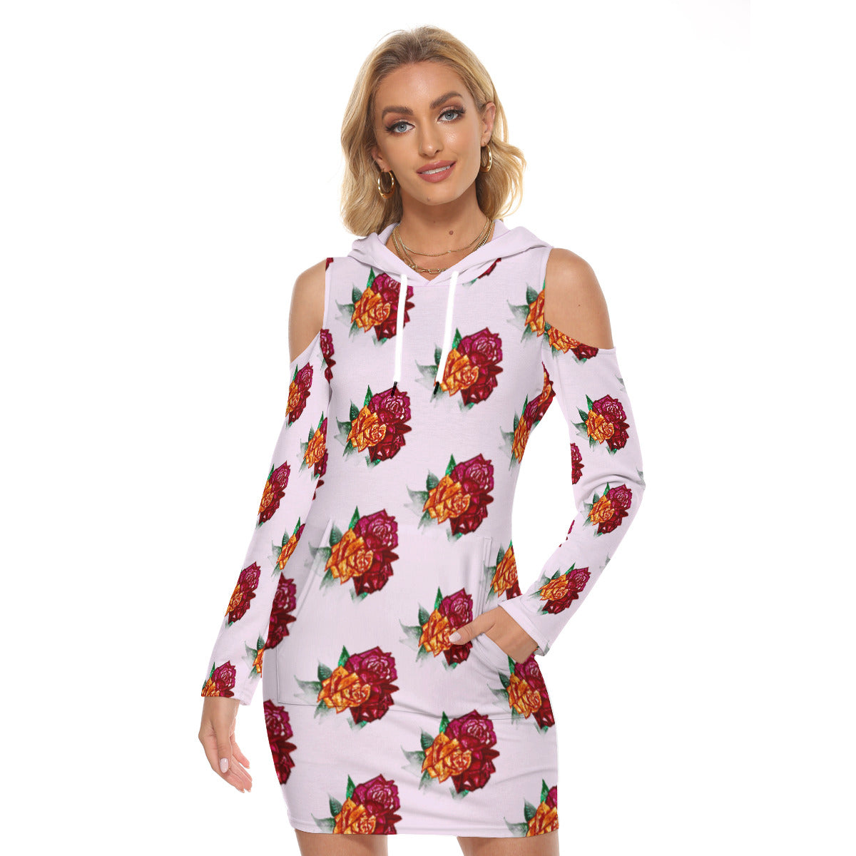 All-Over Print Women's Tight Dress