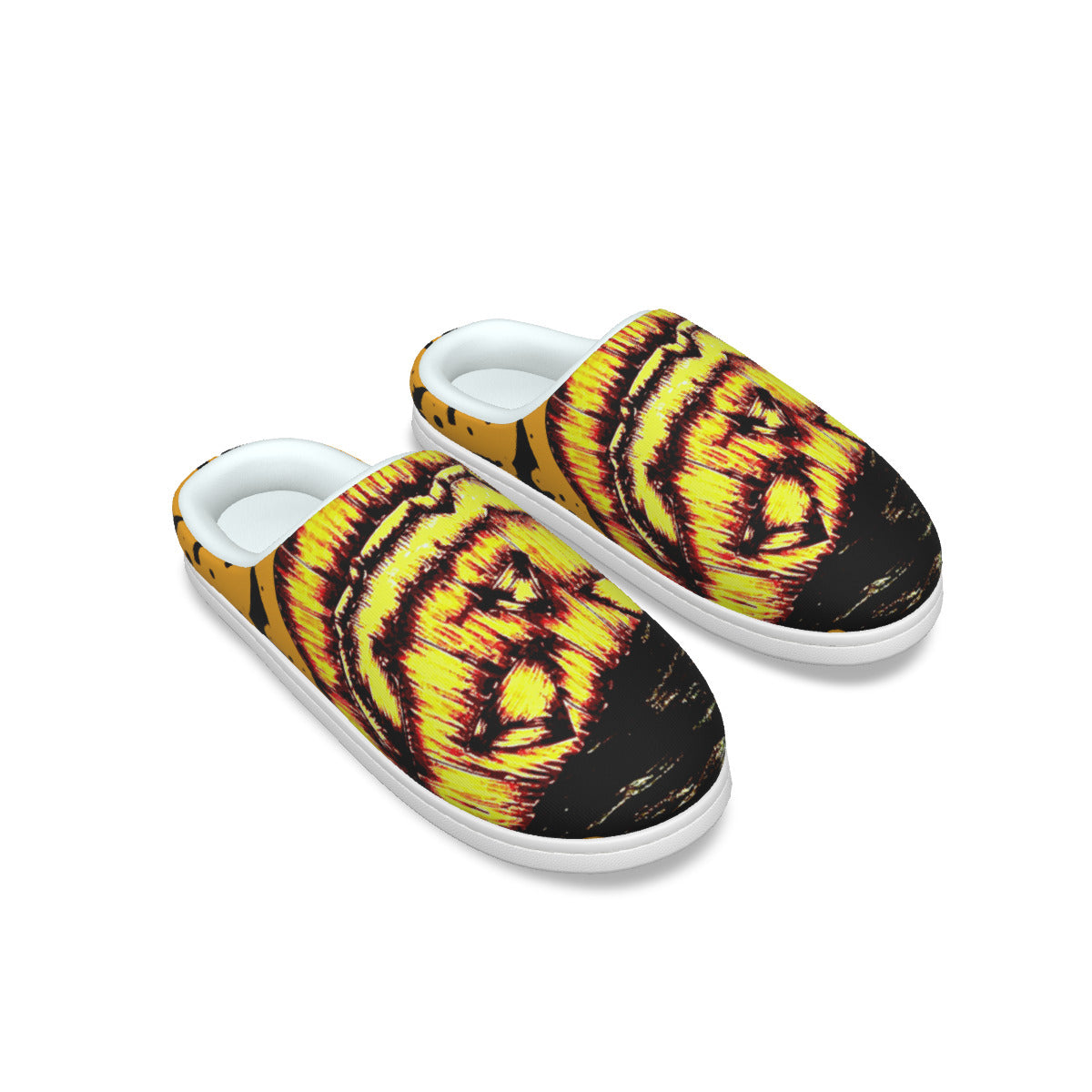 All-Over Print Men's Plush Slippers