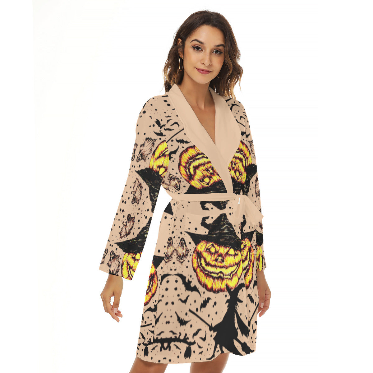 All-Over Print Women's Small Robe