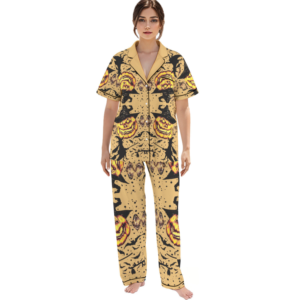 All-over print Women'S Trousers Pajamas Set