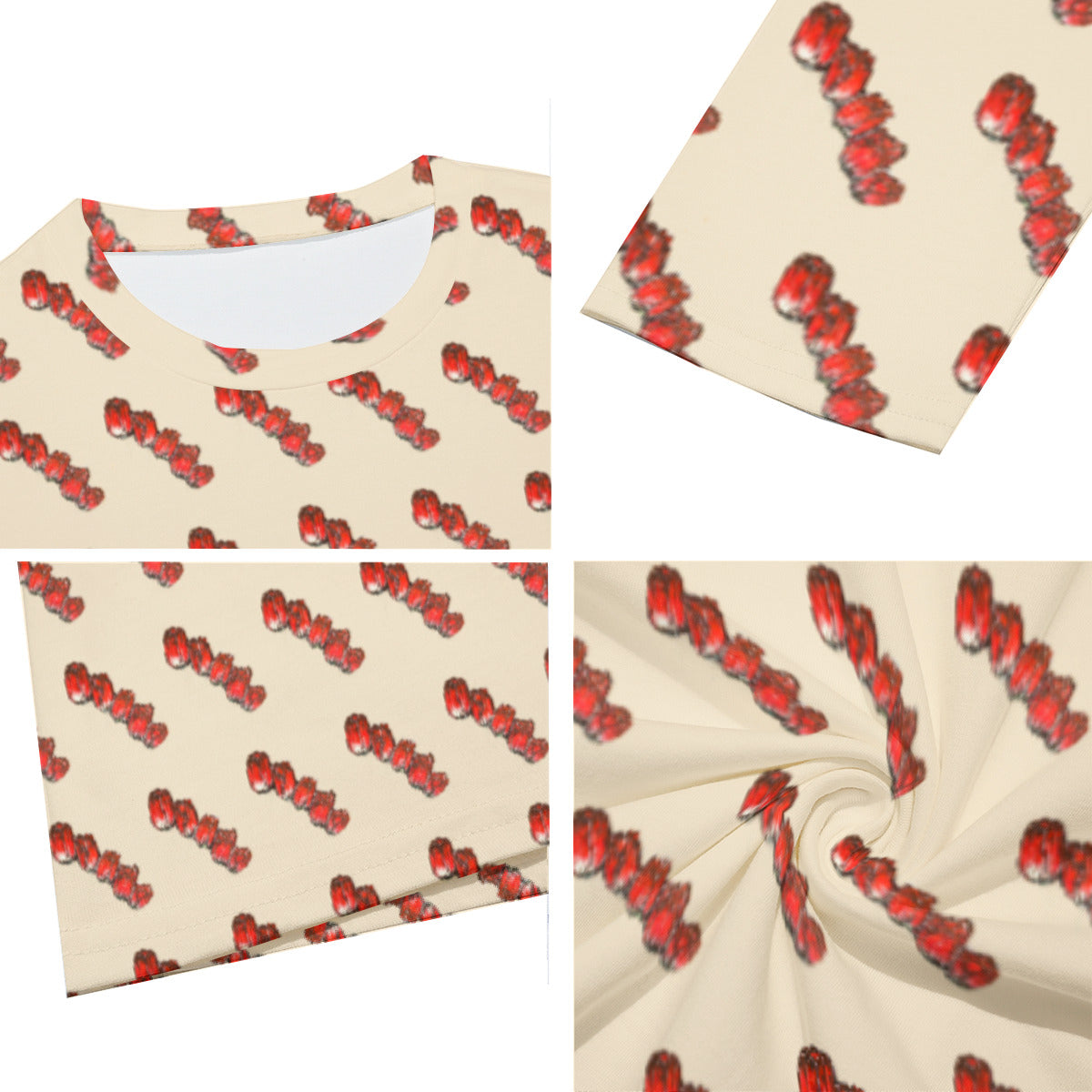 All-Over Print Long Sleeve T-Shirt | 190GSM Cotton
