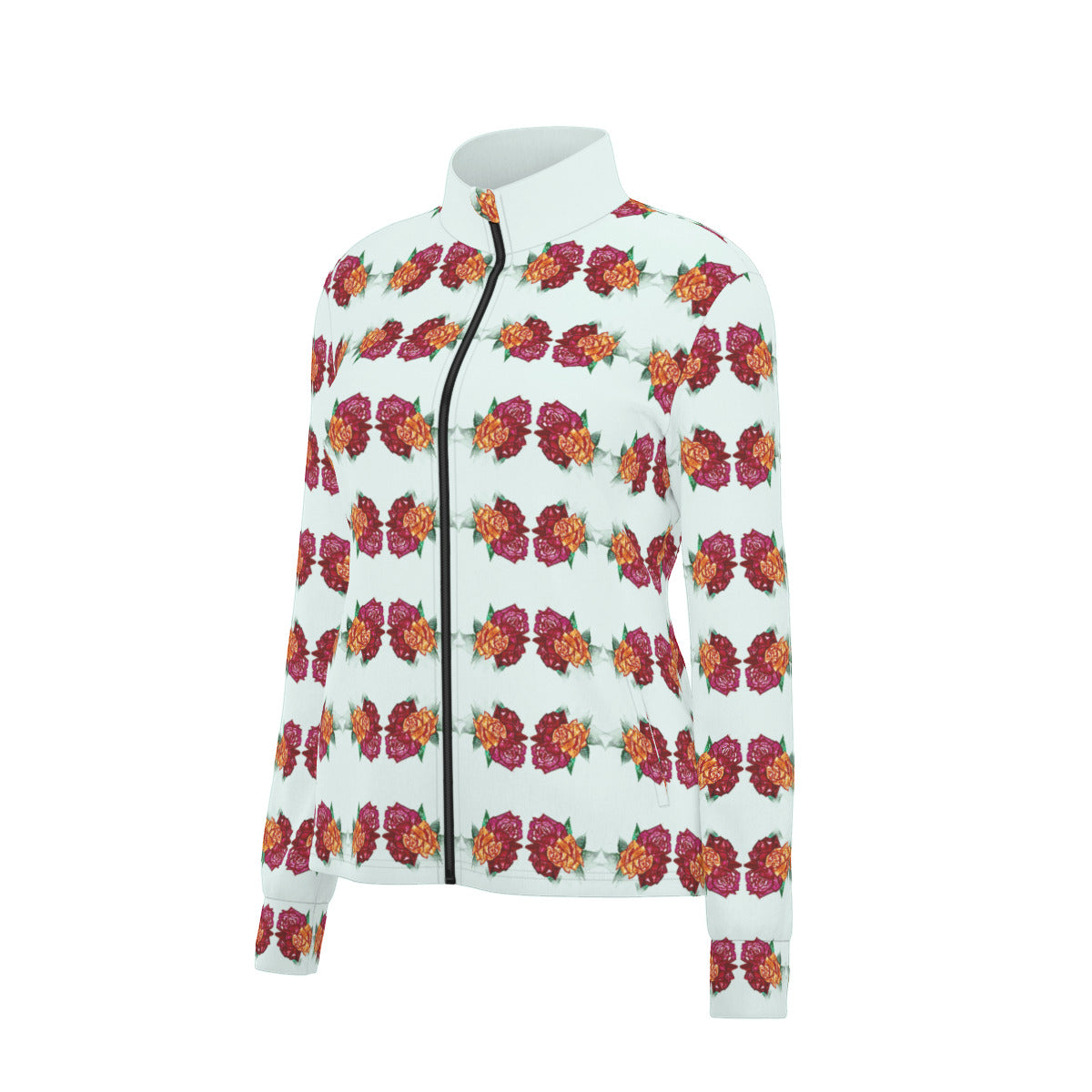 All-Over Print Women's Long Sleeve Thumbhole Jacket