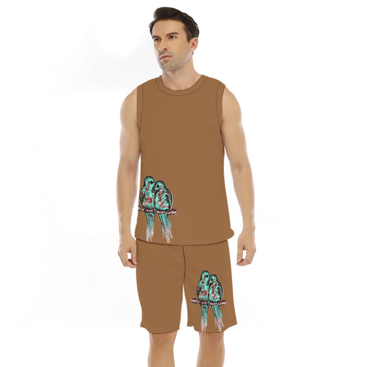 All-Over Print Men's Basketball Suit