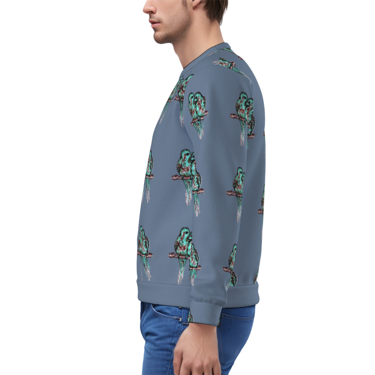 All-Over Print Men's Heavy Fleece Sweatshirt