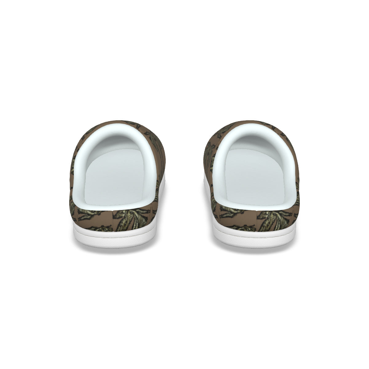 All-Over Print Men's Plush Slippers